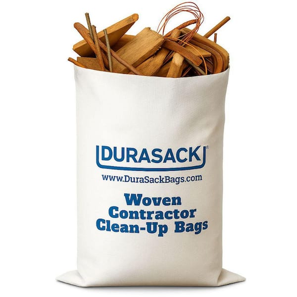 40 Gal. Heavy-Duty Woven Contractor Trash Bags (16-Pack)