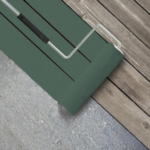 1 gal. #S420-6 Pine Brook Textured Low-Lustre Enamel Interior/Exterior Porch and Patio Anti-Slip Floor Paint