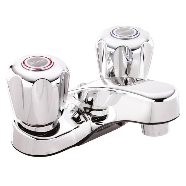 KEENEY Belanger 4 in. Centerset 2-Handle Bathroom Faucet in Polished Chrome