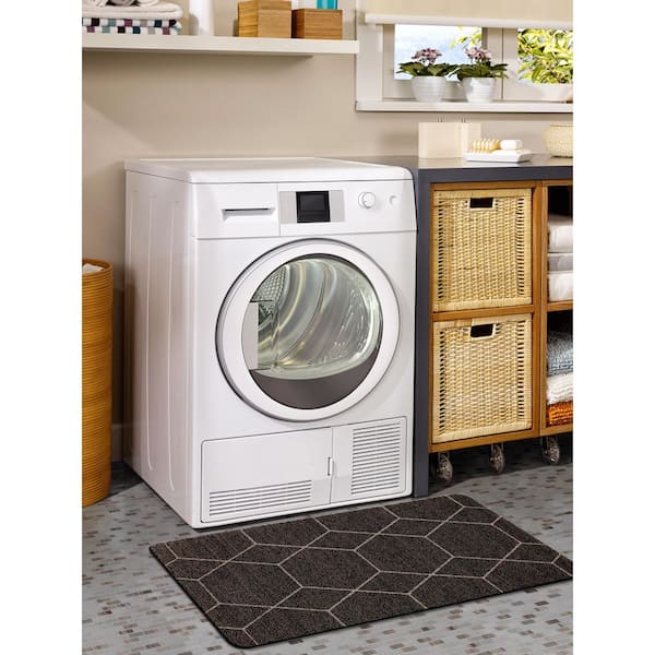 Honeycomb Brown 20 in. x 36 in. Anti-Fatigue and Anti-Microbial Utility Mat