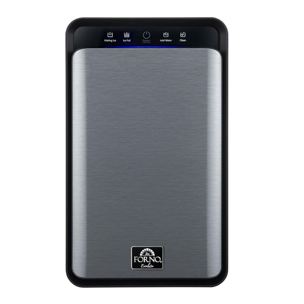 Sferico 11 in. Ice Maker in Black, 32 Clear 2 in. Slow-Melting Cocktail Spheres Daily, Stores 10 Balls