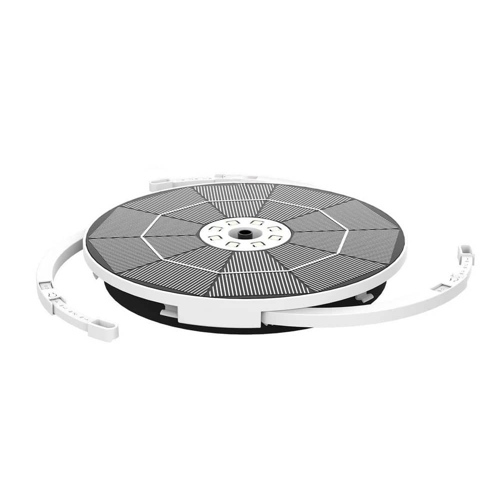 3.5W Solar Fountain w/ 8 LED Lights, 10 Colors, Water Pump, Water Shortage Protection for Garden, Pool, Fish Tank, Pond price history on PriceWatchPro