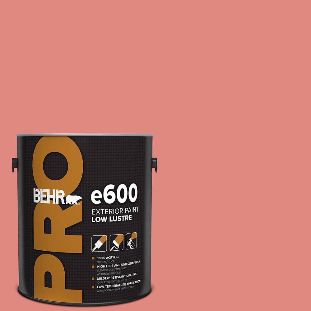 1 gal. #170D-5 Mellow Coral Low Luster Exterior Paint product image for price tracking
