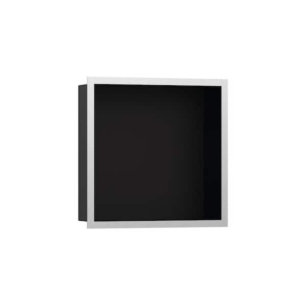XtraStoris Individual 15 in. W x 15 in. H x 4 in. D Stainless Steel Shower Niche in Brushed Stainless Steel