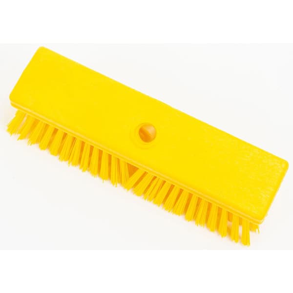 41722EC04 - Sparta 10 Color Coded Deck Scrub - Yellow