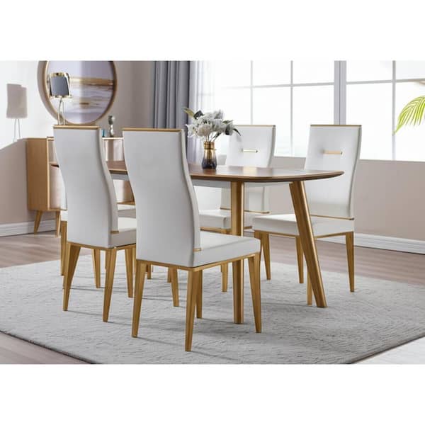 White Metal Side Chair (Set of 4)