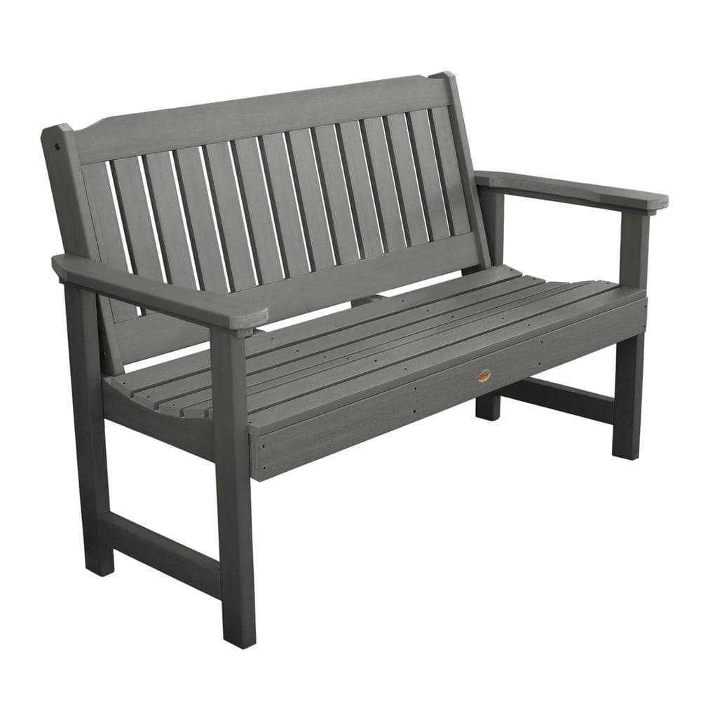 Lehigh Coastal Teak 4-Piece Recycled Plastic Outdoor Conversation Set