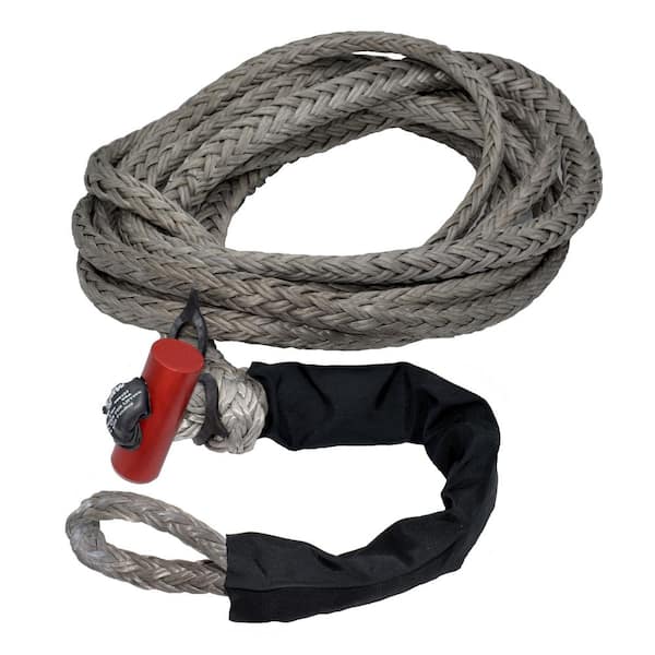 Lockjaw Synthetic Winch Line w/ Integrated Shackle, 5/8 Dia. x 25'L