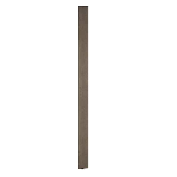 QuickShip Cottage 6 in. W x 96 in. H x 0.75 in. D Fieldstone Cabinet Tall Filler