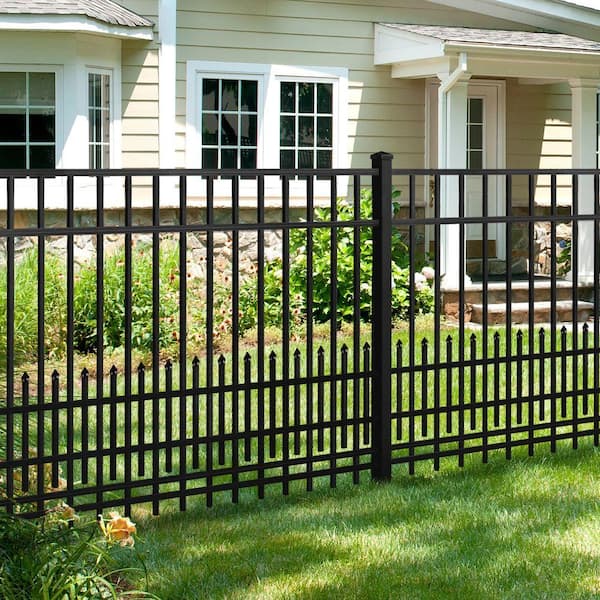 Modern Wrought Iron Dog Fences Pet Fence with Dog Door Home Indoor
