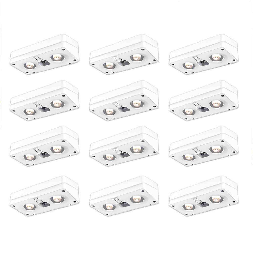 Outdoor Solar Fence Lights 12-Pack, White price history on PriceWatchPro