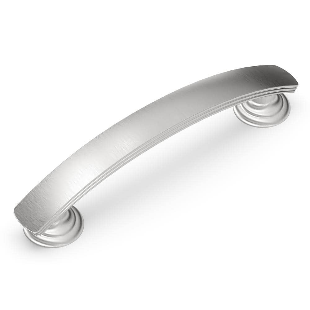 Stainless Steel Modern Bar Cabinet Pulls with Mounting Hardware