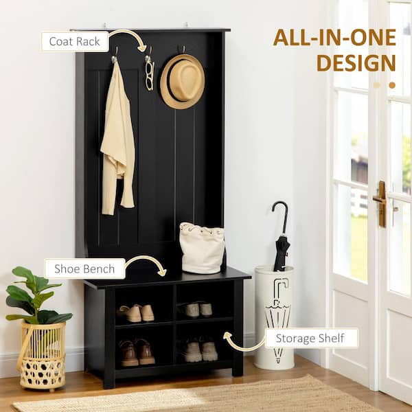 Industrial Shoe Storage with 3 Shelves Closet Bedroom Entry Dorm Room -  China Modern Shoe Cabinet, Simple Style Wooden Shoe Rack