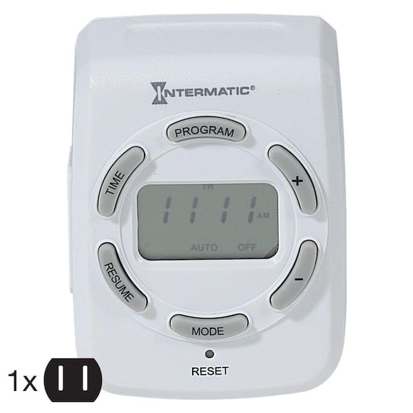 24-Hour/7-Day Multipurpose Digital Timer for Indoor/Outdoor Use