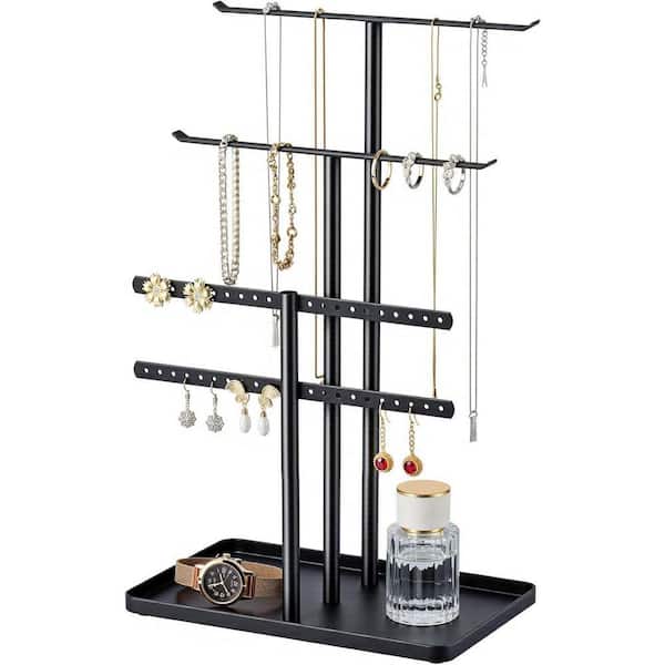 クロムハーツ　メガネスタンド　ディスプレイ Black 8.2 in. x 14.5 in. Metal Modern Jewelry Display Stand