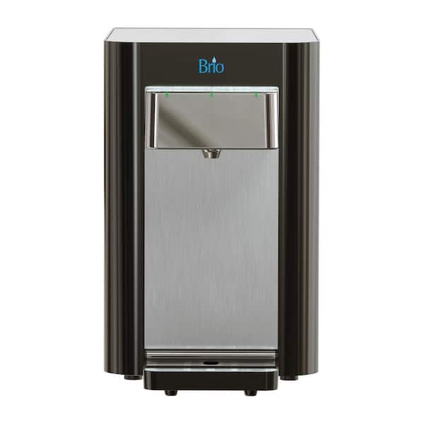 Brio CLCTPOU620UVF2 Tri-Temp 2-Stage Countertop Point of Use Water Cooler with UV Self-Cleaning - 1