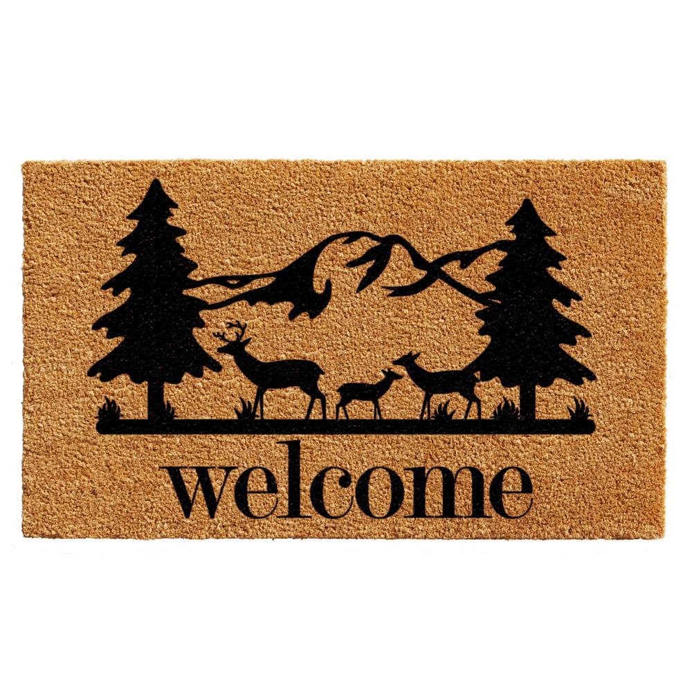 Calloway Mills 107373048 Modern Natural Welcome Doormat 30 x 48