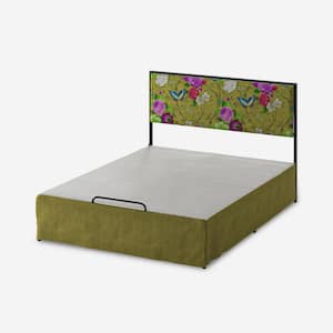 Nicky Modern 2 Piece Queen Bedroom Set with Metal Base-BUTTERFLY