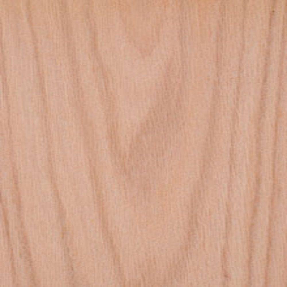 Red Oak Wood Veneer Plain Sliced 10 mil Paper Backer 2' X 8' 24" x 96" Sheet 