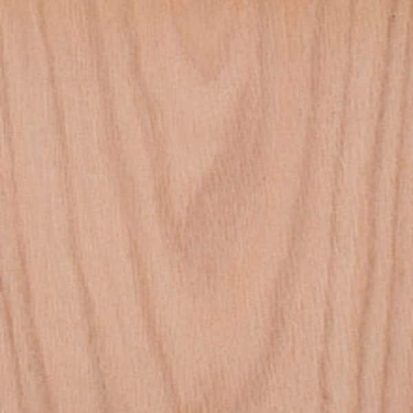 EDGEMATE 24 in. x 96 in. Red Oak Wood Veneer with 10 mil Paper Backer