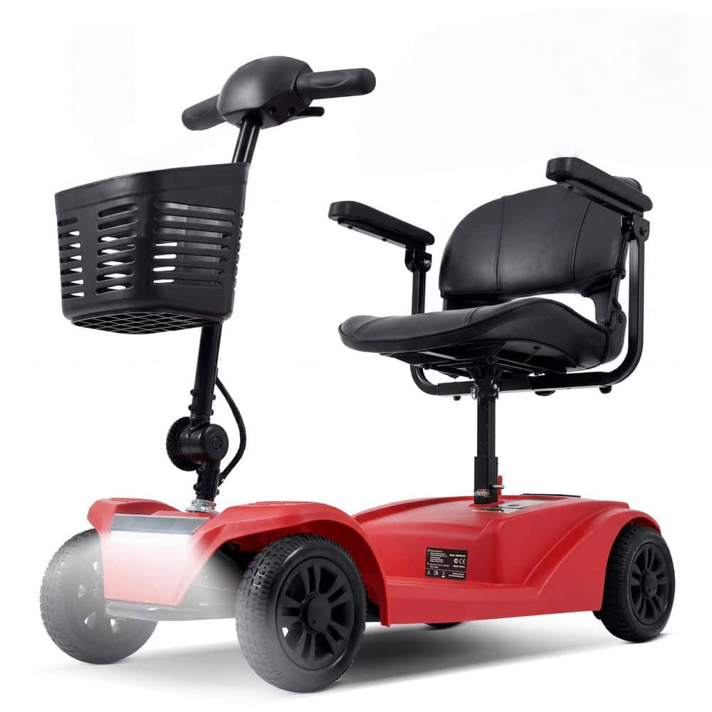 SCOOTER MFG DR 149 カービング フリーライド Wudkey 4-Wheel 15-25 Miles Long Range Mobility Scooter with LED
