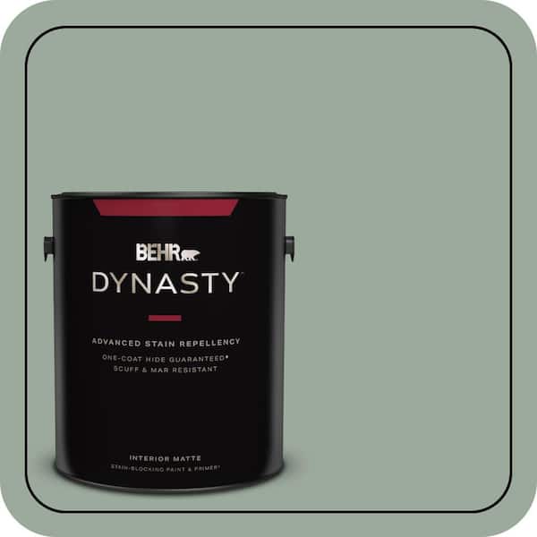 BEHR DYNASTY 1 gal. #450F-4 Scotland Road Matte Interior Stain-Blocking Paint & Primer