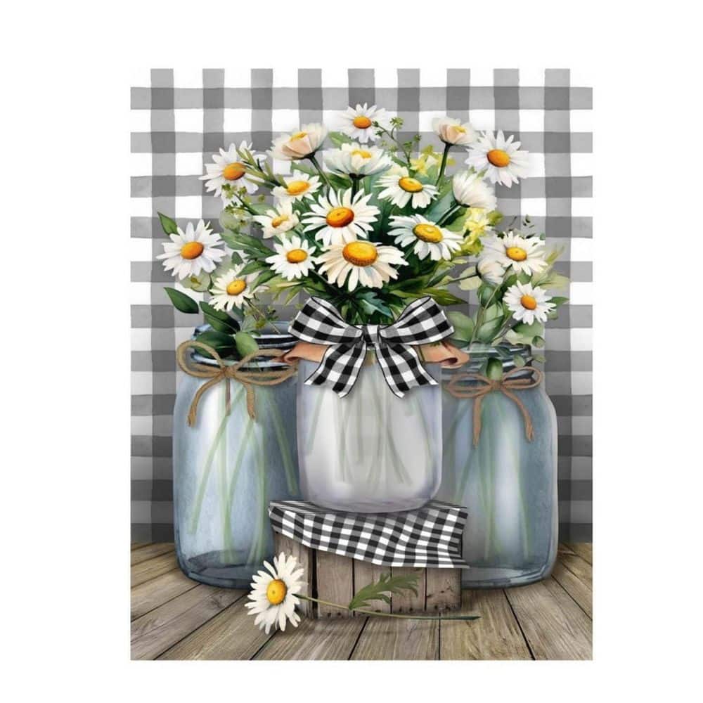 Farmhouse Jars House Flag, 40 in. L x 28 in. W price history on PriceWatchPro