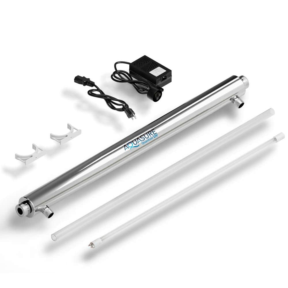 Quantum Series 12 GPM Ultraviolet UV Light Water Filter System for Whole Ho
