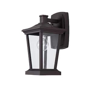 Ryder 1-Light Black Outdoor Wall Lantern Sconce