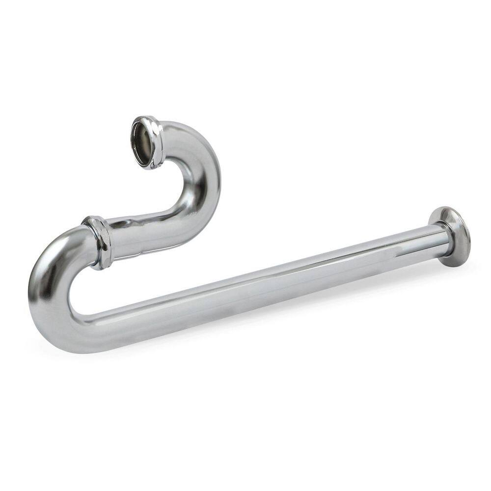 PLUMBFLEX 1-1/2 in. S-Trap with Flange for Tubular Drain