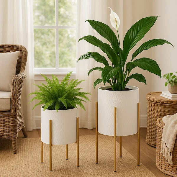 large fake indoor plants 55in Tall Monstera Plant main image 1