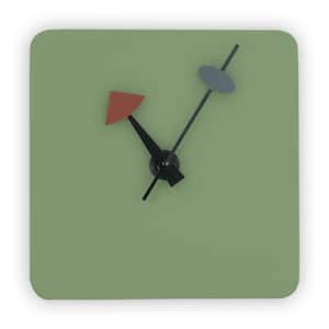 Manchester Mint Analog Wood Non-Ticking Wall Clock