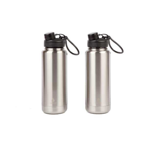 Thermoflask 40oz Stainless Steel Chug Water Bottle, Onyx