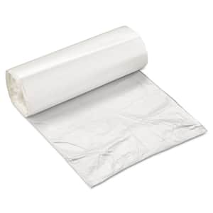 10 Gal., 5 microns High-Density Commercial Can Liners, 24 x 24, Natural, 1,000/Carton