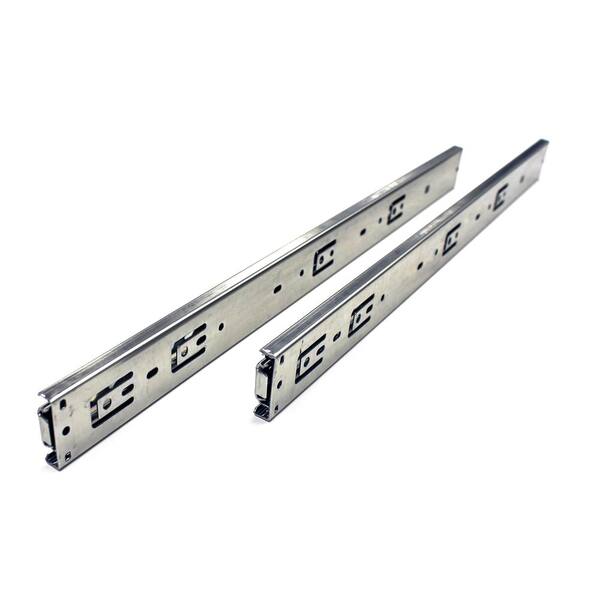 Pebegain 22 Side Mounted Drawer Slides a Pair of Stainless Steel Soft Closed Fully Extended Ball Bearing Drawer Slides for cabinets and Keyboard Trays Pebegain 22 Side Mounted Drawer Slides a Pair of Stainless Steel Soft Closed Fully Extended Ball Bearing Drawer Slides for cabinets and Keyboard Trays