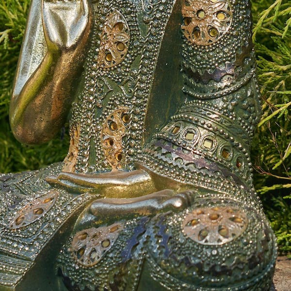 Zaer Ltd. International 16 in. Tall in Gold Finish Polyresin