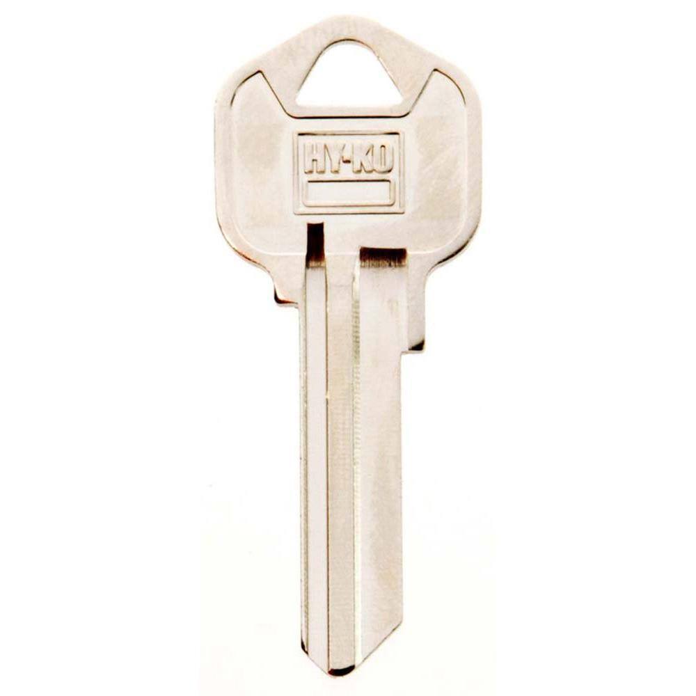 LIGHTNING MCQ BLANK HOUSE KEY FOR 5 PIN KWIKSET KW1 CAN BE PUNCHED TO YOUR CODE 