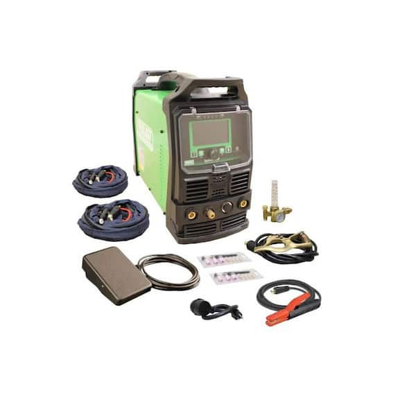 Everlast 230 Amp Typhoon 230 IGBT Digital Inverter AC/DC Stick/TIG Welder with High Frequency and Lift TIG Start, 120/240-Volt