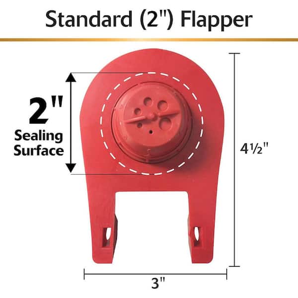 Korky 2X Long Life Standard 2 in. Universal Complete Toilet Repair