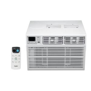 Energy Star 10,000 BTU 115V Window AC w/ Remote Control for Rooms up to 450 Sq. Ft. LCD Display Auto-Restart Timer White