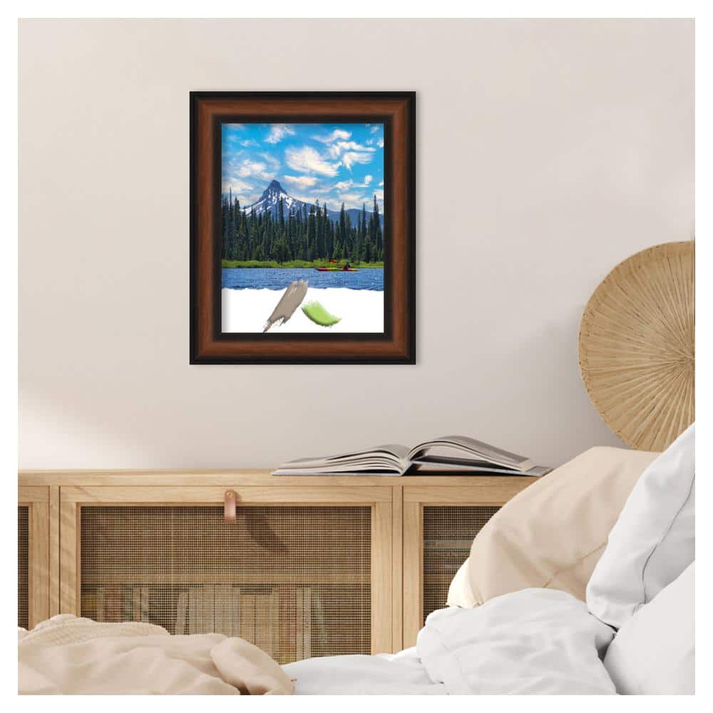 Yale Walnut 11x14 Classic Wall Picture Frame