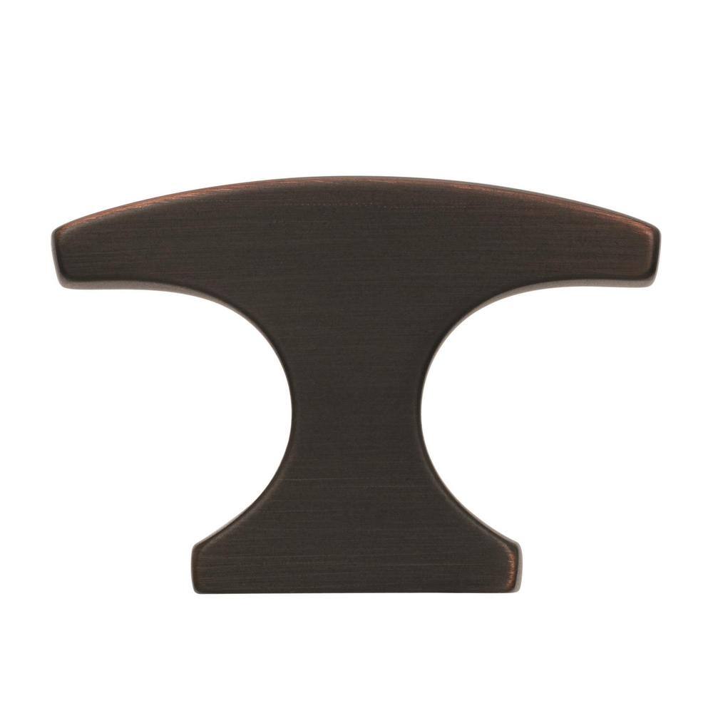 Oil Rubbed Bronze T-Handle Cabinet Knob with Mounting Hardware