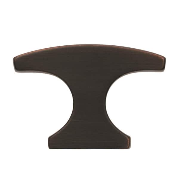 Conrad 1-1/2 in. (38mm) Modern Oil-Rubbed Bronze Bar Cabinet Knob