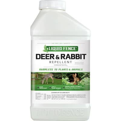 Liquid Fence 1 Gal. Ready-to-Use Deer and Rabbit Repellent HG-70109-4