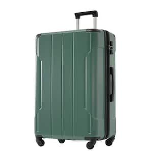 1-Piece Green Hardshell Lightweight Durable ABS Luggage Set with TSA Lock 28 in. (Single Luggage)