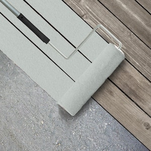 1 gal. #ICC-37 Beach Glass Textured Low-Lustre Enamel Interior/Exterior Porch and Patio Anti-Slip Floor Paint