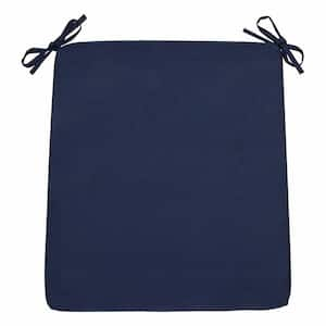 22 in. L Olefin Patio Rocking Chair Cushion Indoor/Outdoor, Navy Blue