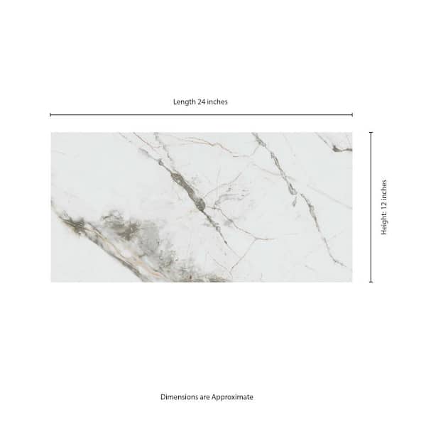 Avalon 12 in. x 24 in. Matte Porcelain Marble Look Floor and Wall Tile (16 sq. ft./Case) Avalon 12 in. x 24 in. Matte Porcelain Marble Look Floor and Wall Tile (16 sq. ft./Case)
