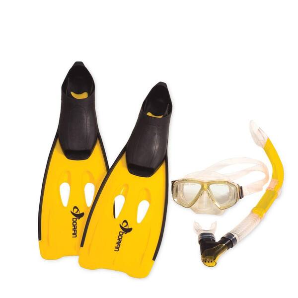 Poolmaster Newport Silicone Pro Medium Snorkeling Set