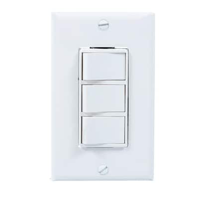 4-Function Wall Control in White